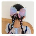 thumbnail image 3 of Dalrosia Bow Hair Clips - Ribbon Hair Bows for Girl Women, 10 inch Colorful Ribbon Lace Clip for Hair Accessories, 3 of 4