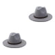thumbnail image 2 of Sombrero Sonducket con hebilla de cinturón grande Gris claro 58cm, 2 of 6