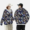 thumbnail image 6 of Gaeub Astronauts in sport Men's and Women's UPF 50+ Long-Sleeved Sun Protection Clothing, Fishing Shirt Long Sleeve Zip - Small, 6 of 9