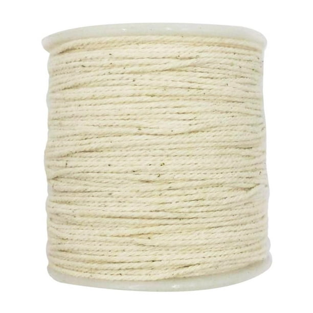 Macrame Cord, 1mm x 109 Yards Natural Rope for er 