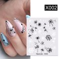 thumbnail image 1 of Harunouta 1 hoja de calcomanías al agua para uñas, transferencia de lavanda, hojas de flores de primavera, pegatinas para decoración de uñas, manicura DIY Tan Jianjun unisex, 1 of 2