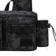 thumbnail image 2 of Bolso De Equipo De Pesca Pesca Bolsa de pesca Crossbody Tackle Bag Outdoor Fish Gear Waist Pack (camuflaje negro), 2 of 5