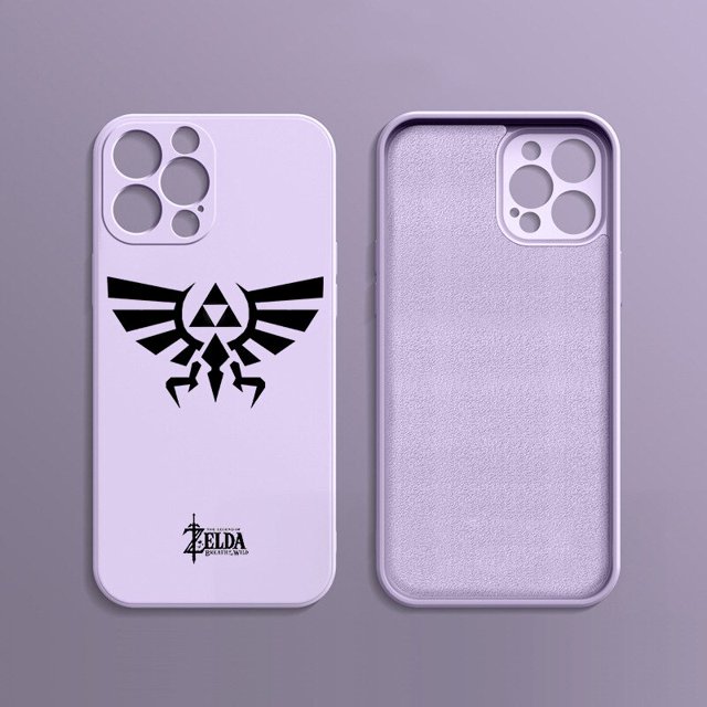Funda de silicona con dibujos animados de la leyenda de Zelda, Iphone 14/13, 12mini, 11/12promax, novedad de 2023 gym unisex