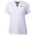 thumbnail image 2 of Women's Cutter & Buck  White Idaho State Bengals  DryTec Forge Stretch V-Neck Blade Top, 2 of 3