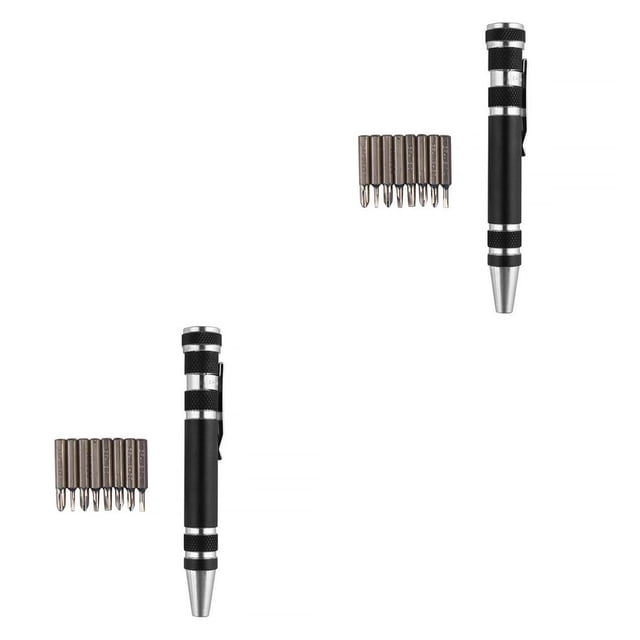Kenally Kit de herramientas manuales de reparación 8 en 1 para mejorar el hogar, PC, anteojos, teléfono, Mini bolígrafo de reparación, juego de Type2 NO2 Kenally CBP065167