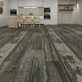 thumbnail image 2 of 48"x7.2" SPC Composite Flooring; 10 Planks/Box (23.9 sq. ft/Box); 6mm Thick with 1mm IXPE Backing; 20 mil Wear Layer; Ultra-Quiet and Slip-Resistant, 2 of 10