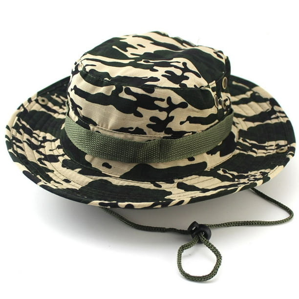Camo Bucket Hat Men's Camo Bucket Hat Boy Fishing Hat Hunting