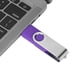 thumbnail image 3 of Unidad flash USB Candy Purple, memoria portátil giratoria de almacenamiento para PC y tableta, 3 of 8