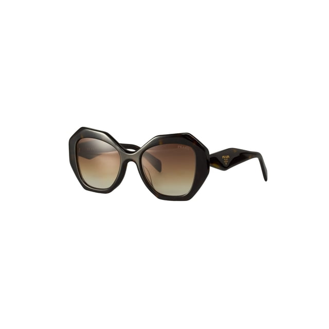Lentes DE sol Prada SPR 16W 2AU-6S1 Square Shape Cafe Degradado Carey