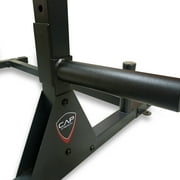CAP Barbell 2-Inch Olympic Plate Holders, Attachment for FM-7000FW and FUEL FM-FL905Q Series Power Squat Racks, Black
