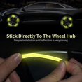 thumbnail image 4 of Twenty Car-car Hub Reflective Stickers Safe Luminous Anti-light Strips-wei Pai (one Set), 4 of 5