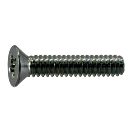 

#3-48 x 1/2 Zinc Phillips Flat Head Machine Screws (25 pcs.)
