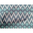 thumbnail image 4 of oneOone Tissu en Coton Cambric Chevron Ikat Imprimé 1 Yard 56 Pouces de Large, 4 of 4