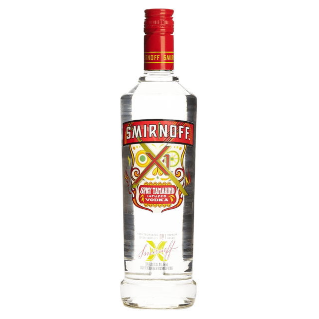 Caja de 12 Vodka Smirnoff Tamarindo 750 ml Tamarindo