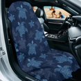 thumbnail image 2 of Garronmavis Ethnic Style Sea Turtle Car Seat Towel Cover Quick-Dry Fabric Secure Pocket Fit Storage Bag Multi-Use for Gym Yoga Beach Camping Travel, 2 of 7