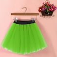 thumbnail image 4 of Black and Friday Clothing Sales Idoravan Tulle Tutu Skirts for Women Womens Fashion Pleated Gauze Short Skirt Adult Dancing Skirt Gauze Dress Green, 4 of 4