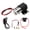 Black, variant on Yajisi Universal Front Brake Line Lock Kit Electric Roll Control Solenoid Hill Holder Set 12-24V DC Black, 8.66 inches / 22 cm Size