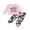 Pink, variant on BemeyourBBs Toddler Baby Girls Camouflage Hunting Outfit Letter Print Long Sleeve Sweatshirt and Elastic Camo Cargo Pants Set Baby Fall Spring Winter Clothes