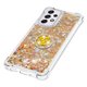 thumbnail image 4 of Funda para Samsung Galaxy A33 5G con Brillo Líquido Flotante, Purpurina, Parachoques y Anillo Giratorio Soporte, 4 of 5