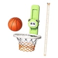 thumbnail image 3 of Aro de baloncesto shamjiam para niños Verde con pegatinas, 3 of 8