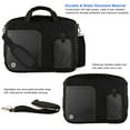 thumbnail image 2 of Laptop Shoulder Bag 13 13.3 Inch Messenger Bag Business Travel Briefcase Sleeve Carrying Case for MacBook Air Pro Surface Book Notebook Chromebook Men and Women, 2 of 6
