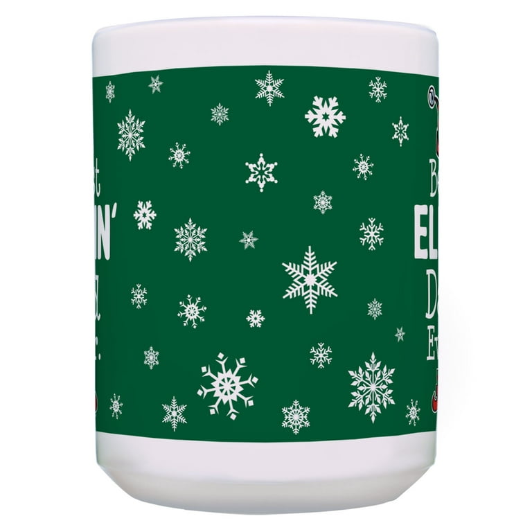 Elf Coffee Cups - 16oz Libbey Glass Can Holiday Cup – Cricket