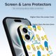 thumbnail image 3 of Funda Simpson de TPU para iPhone 16 Plus: ultrafina, a prueba de golpes, antiamarilleo, resistente a arañazos, compatible con carga inalámbrica, agarre mejorado, estilo negro., 3 of 7