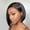 12inches, variant on Short Straight Side Part Bob Human Hair Wigs Bob Part Lace Wigs Indian Hair Wigs