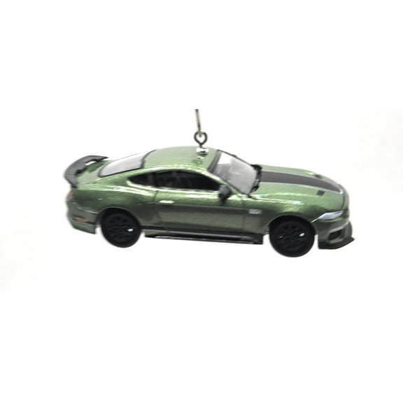 2022 Ford Mustang Mach 1 Green Christmas Ornament