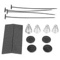 thumbnail image 2 of 1 Set Car Electric Radiator Fan Mounting Kit Plastic Ties Straps Universal, 2 of 9