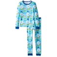 thumbnail image 1 of Ensemble de Pyjama en Coton Biologique 2 Pcs à Manches Longues, Avion, Petit / 6-8, 1 of 2