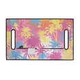 thumbnail image 2 of Whosucclay 4 Pockets Golf Cart Seat Cover for All Weather Off-Road, Anti-Scratch Breathable Golf Cart Seat Protector, Rainbow Palm Jungle, 2 of 7