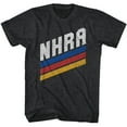 thumbnail image 1 of National Hot Rod Association Barres T-Shirt Adulte Noir Chiné 3TG, 1 of 2