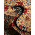 thumbnail image 4 of Unique Loom Palace Collection Area Rug - Saray (6' 1" Round Light Blue/Red), 4 of 7