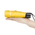 thumbnail image 4 of Tradmall Mini Parapluie de Voyage Portable Léger Compact avec Protection Uv 95 % pour Soleil et Pluie Jaune, 4 of 4