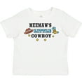 thumbnail image 3 of Inktastic Meemaws Little Cowboy with Cowboy Hat and Boots Boys Toddler T-Shirt, 3 of 5