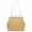 Apricot, variant on Striped Woven Tote Bag for Women, Straw Beach Handbag with Kiss Lock Closure, Large Capacity Shoulder Bag with Adjustable Strap, Lightweight Summer Basket Purse for Beach, Vacation, Shopping