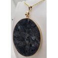 thumbnail image 5 of Natural Labradorite Gold Necklace, 5 of 5