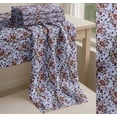 thumbnail image 6 of Soimoi Blue Cotton Poplin Fabric Floral & Paisley Print Fabric by Yard 42 Inch Wide, 6 of 7
