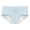 Blue, variant on Womens Mid Waist Underwear, Seamless No Show Panties for Comfortable Daily Wear, Multi Sizes