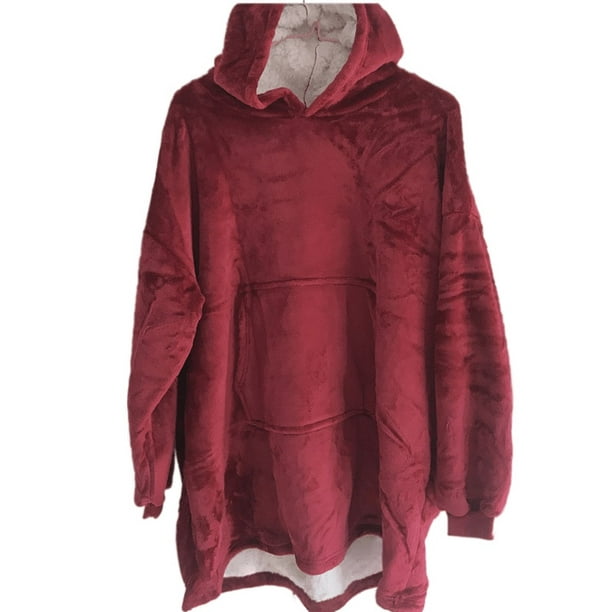 Burgundy hoodie clearance walmart