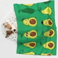 thumbnail image 6 of Yiaed Cartoon Fruit 1 Print Dog Blankets-Cat Blanket Washable for Couch Protection,Puppy Blanket, Soft Plush Reversible Throw Furniture Protector-Medium, 6 of 8