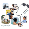 thumbnail image 3 of AKAM - Juego de 3 correas para lentes, correa ajustable para lentes de sol, sujetador de lentes, 1 paño reutilizable para lentes y 2 toallitas húmedas desechables, retenedores de lentes, 3 of 6