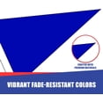 thumbnail image 4 of Solid Color 2ft x 3ft Nylon Pennant Flag - Royal Blue | Durable Outdoor Flag for Events | Ideal for Decorations and Displays | 2ft x 3ft Royal Blue Flag, 4 of 6
