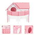 thumbnail image 3 of Shisuyan Centre d'Activités pour Hamster Cachette pour Gerbilles PVC Blanc 1 PCS, 3 of 8
