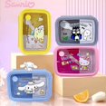 thumbnail image 2 of Sanrio-fiambrera de Hello Kitty para niños, contenedor de almacenamiento de alimentos, celosía, celosía, Kawaii, Cinnamoroll, Kuromi, escuela, oficina, Bento Box xuanjing unisex, 2 of 2