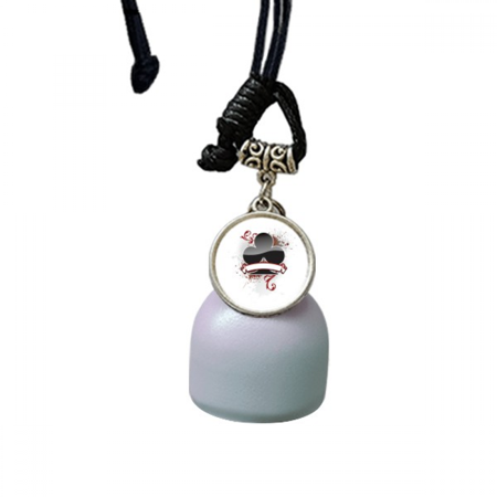 Playing Cards Gambling Utensils Chips Pattern Wind Chimes Bell Car Pendant