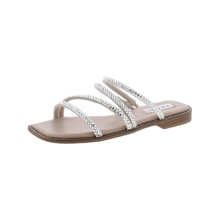 

Steve Madden Womens Starie Sparkle Strappy Dress Sandals