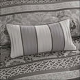 thumbnail image 5 of Home Essence Grey Damask 7 Piece Comforter Set, California King, 5 of 11