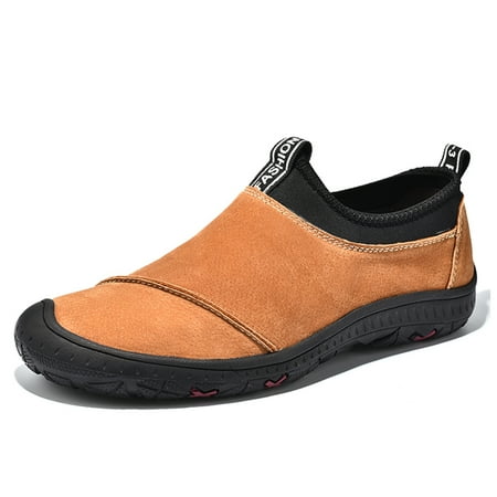 

Men s Slip On Loafers Lightweight Comfortable Casual Fashion Sneaker Non-slip Walking Shoes Outdoor Hiking Shoes